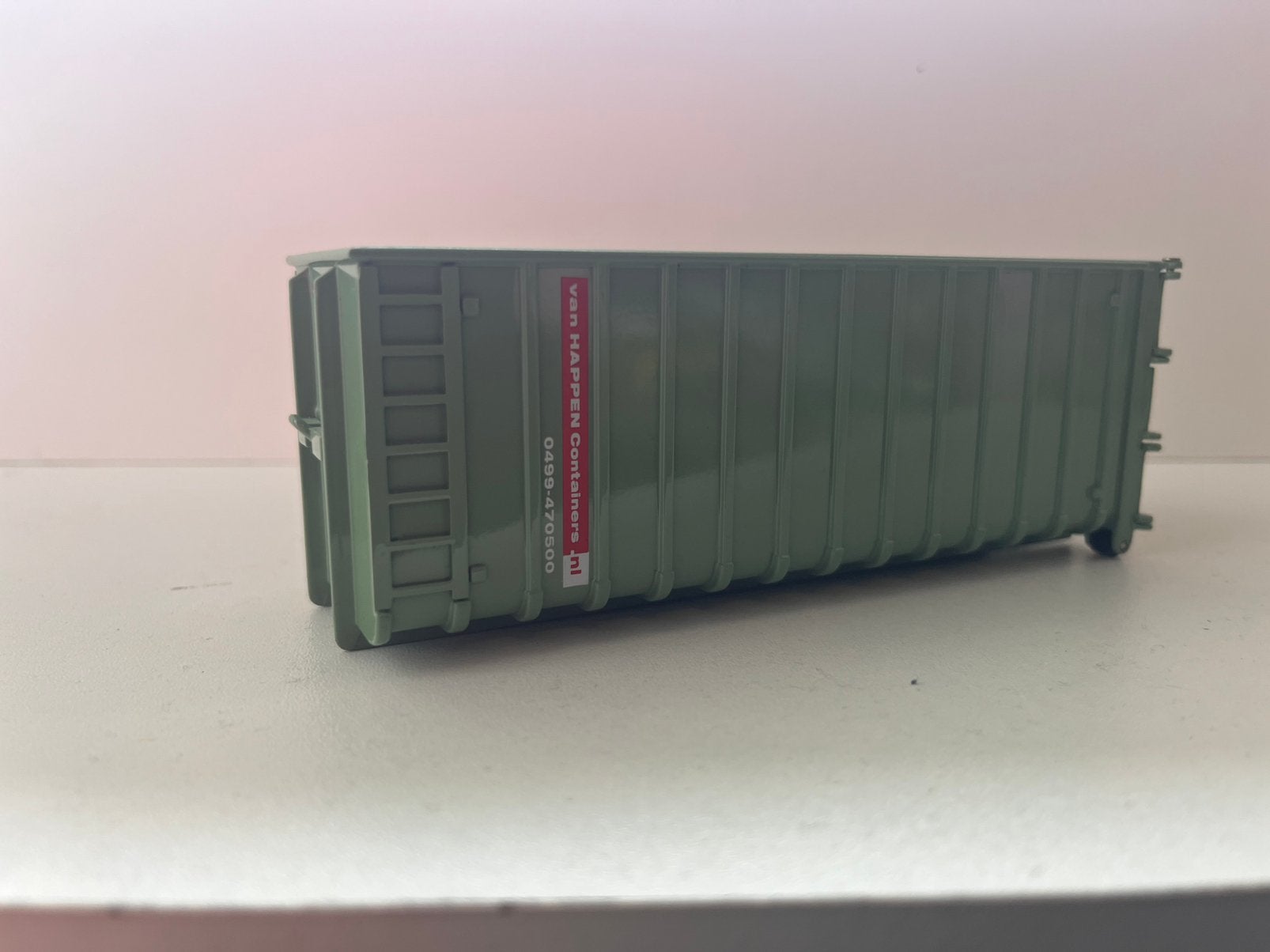 Tekno van happen 40m haakarm container, Ophalen of Verzenden, Zo goed als nieuw, Bus of Vrachtwagen, Tekno