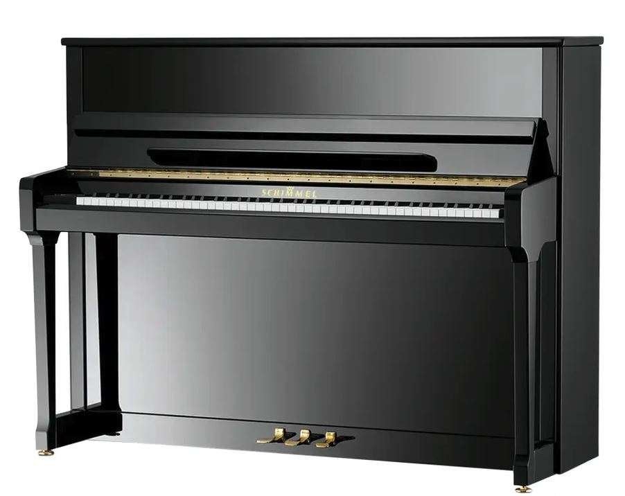 Schimmel C116 T TwinTone Silent piano occasion (2021), Muziek en Instrumenten, Piano's, Ophalen, Gebruikt, Zwart, Piano