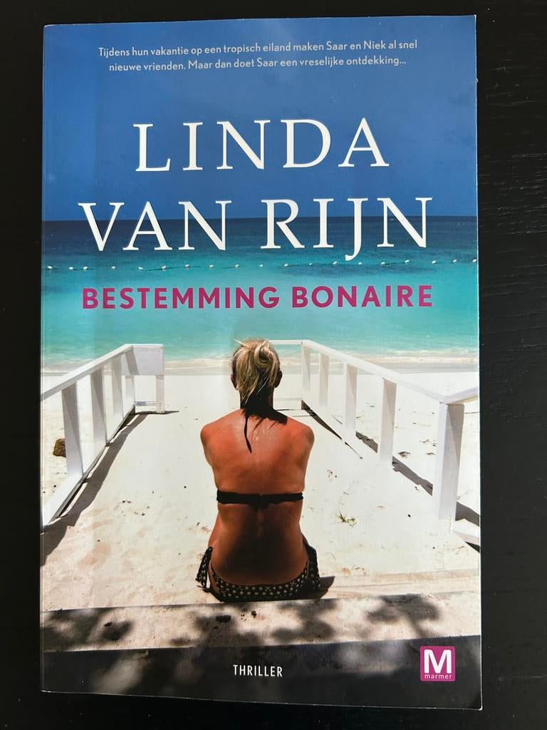 Linda van Rijn - Bestemming Bonaire, Boeken, Thrillers, Zo goed als nieuw, Verzenden