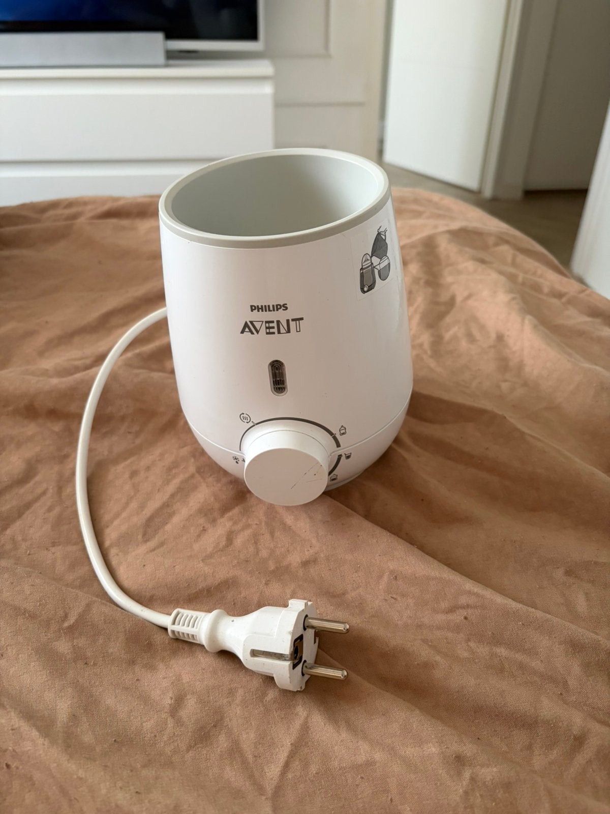 Philips avent flessenwarmer, Ophalen of Verzenden, Zo goed als nieuw, Flessen- of potjesverwarmer, Philips Avent