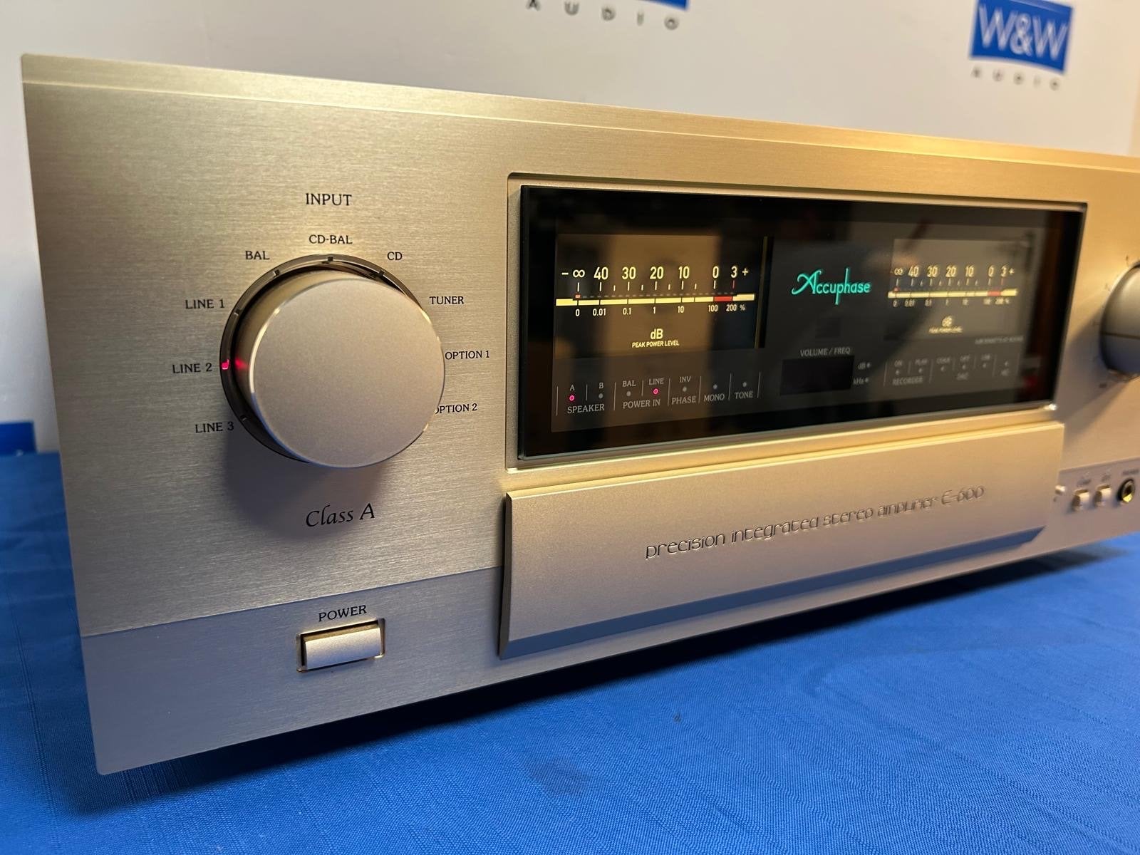 Accuphase E-600 Klasse A Geïntegreerde Stereoversterker, Overige merken, Gebruikt, ., Ophalen of Verzenden