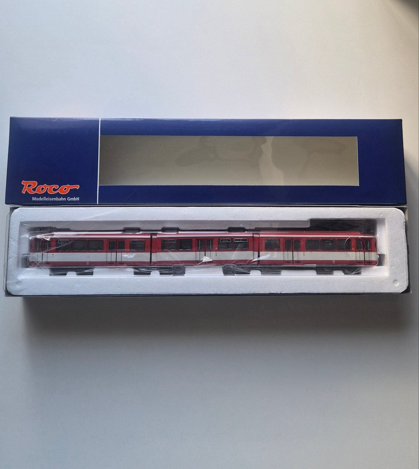 Roco KVB 3210 Tram - Perfect onderhouden staat, Treinset, Gelijkstroom, Ophalen of Verzenden, Zo goed als nieuw