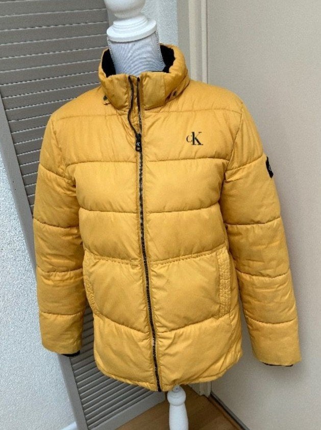 Calvin Klein donsjack maat 16 (164-170-176), Ophalen of Verzenden, Gebruikt, Jongen, Jas