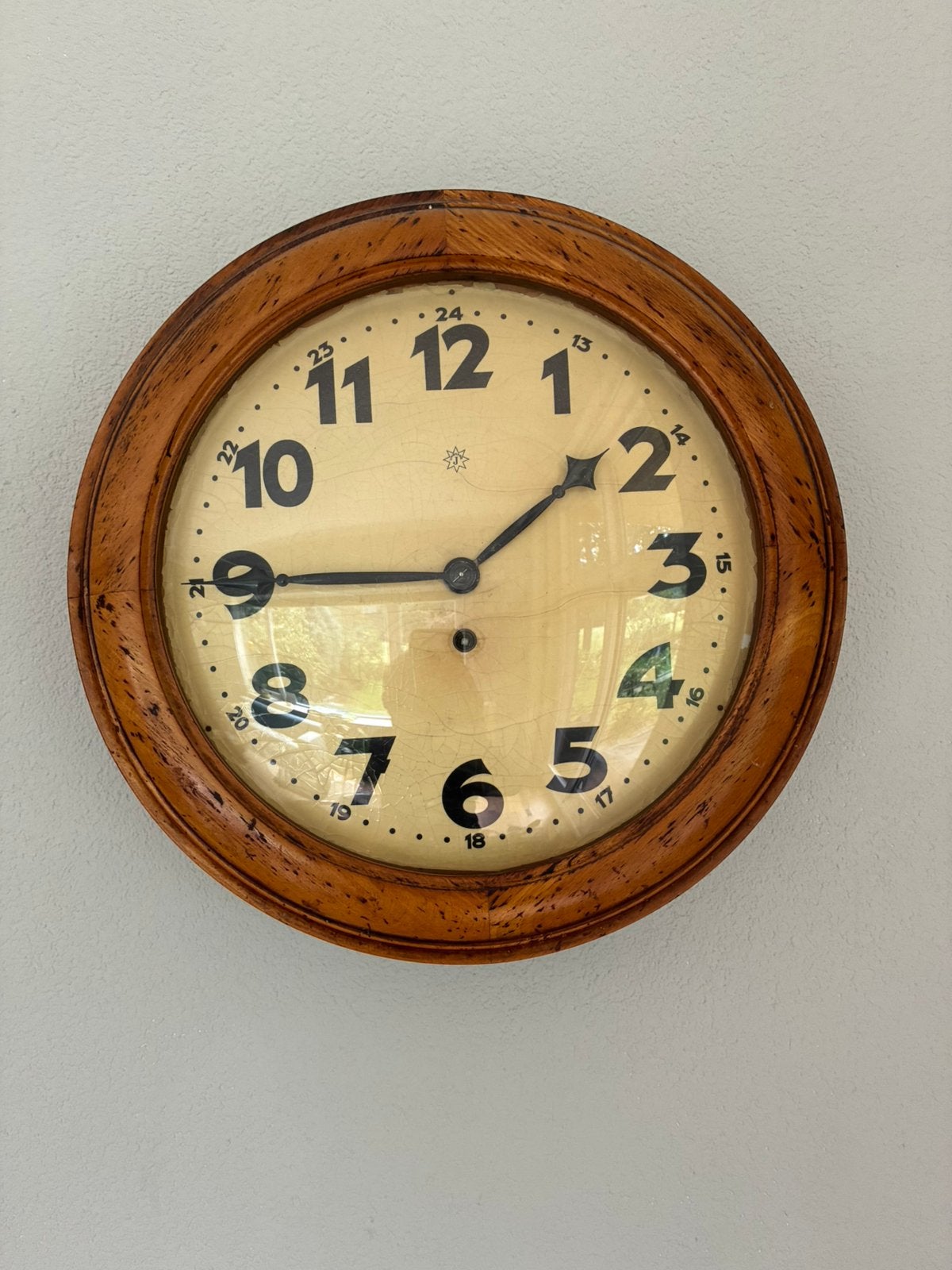Oude Junghans klok, Ophalen, Analoog, Overige merken, Wandklok
