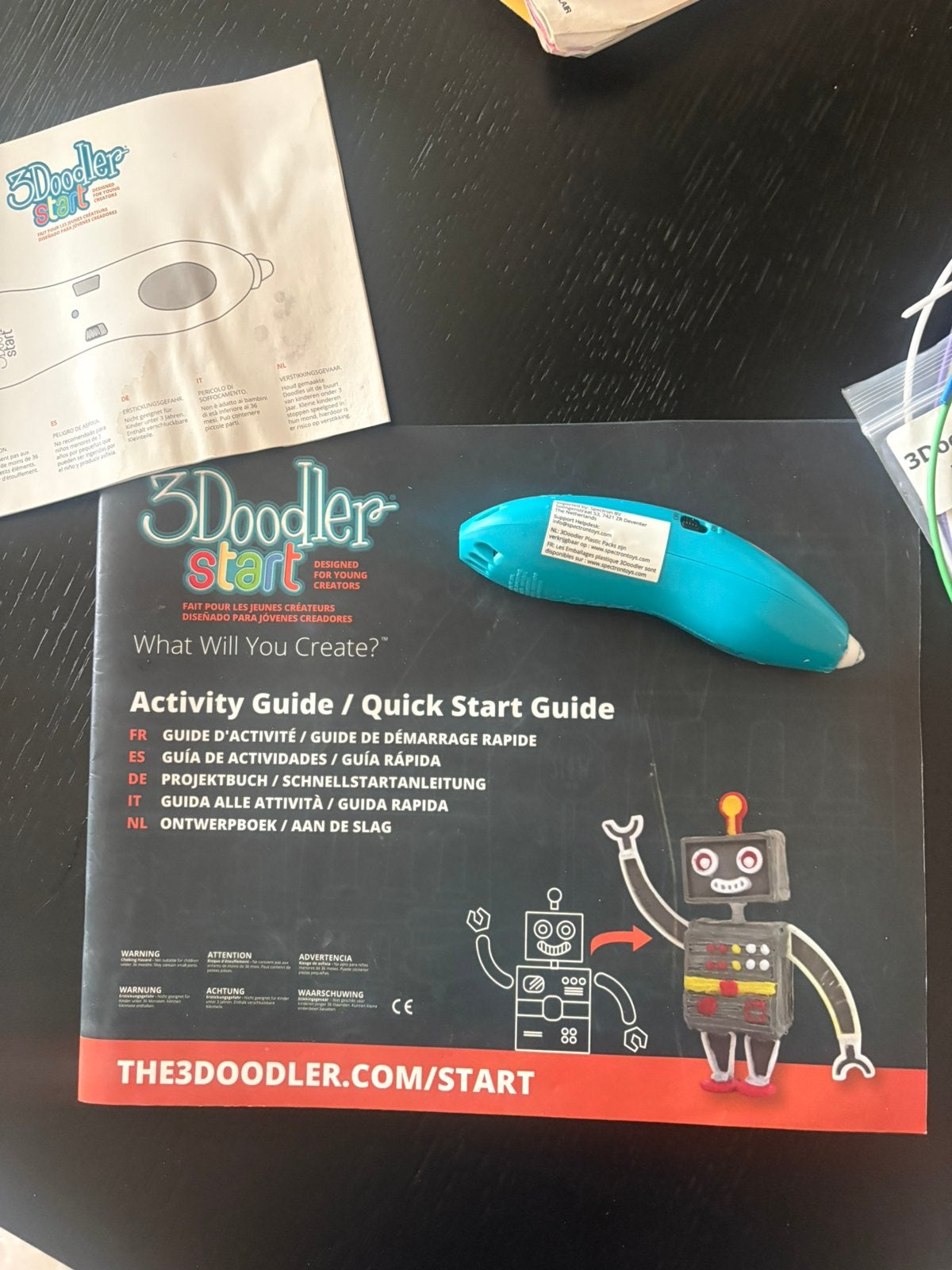 3d doodler start 3d pen, Ophalen of Verzenden, Gebruikt