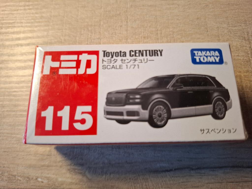 Tomica 115 - Toyota Century [zwart] 1/71 MIB, Ophalen of Verzenden, Nieuw, Auto