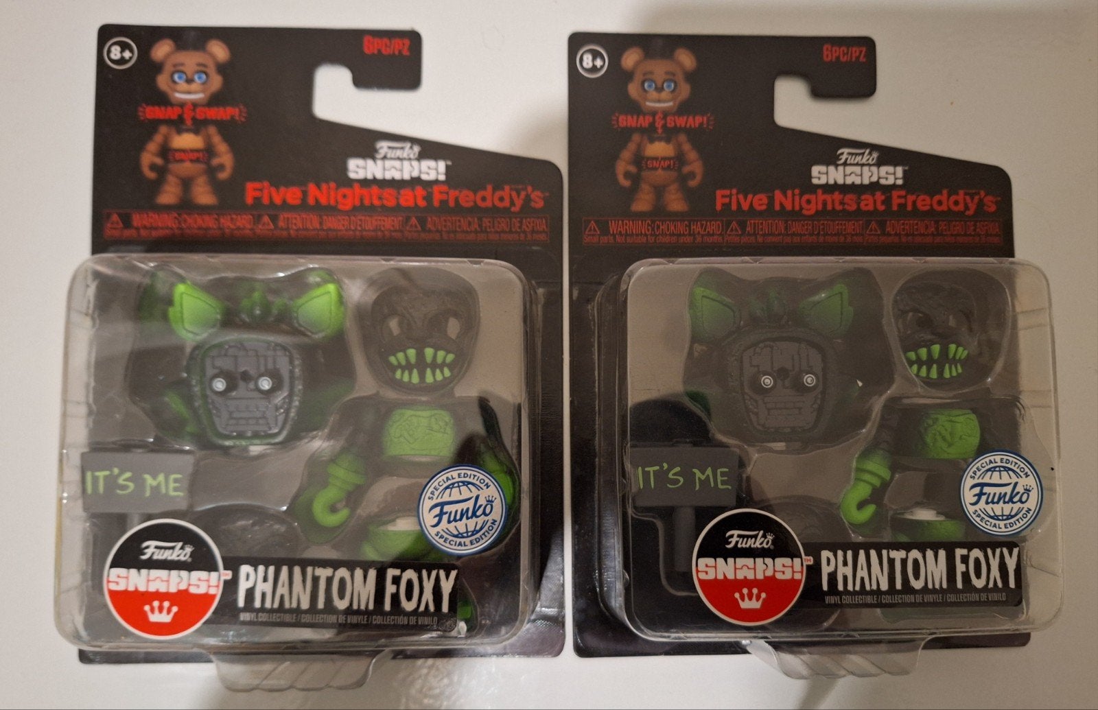 Five Nights at Freddy's funko snaps Phantom Foxy, Ophalen, Zo goed als nieuw