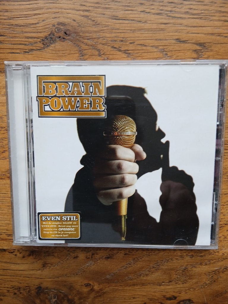 CD Brainpower : Even Stil, Ophalen of Verzenden