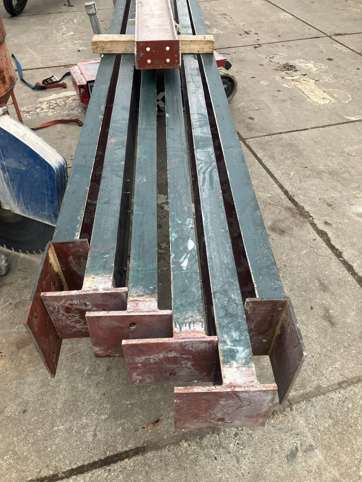6 stuks UNP 240 x 5,6 mtr, Doe-het-zelf en Verbouw, Metalen, Ophalen, Gebruikt, IJzer