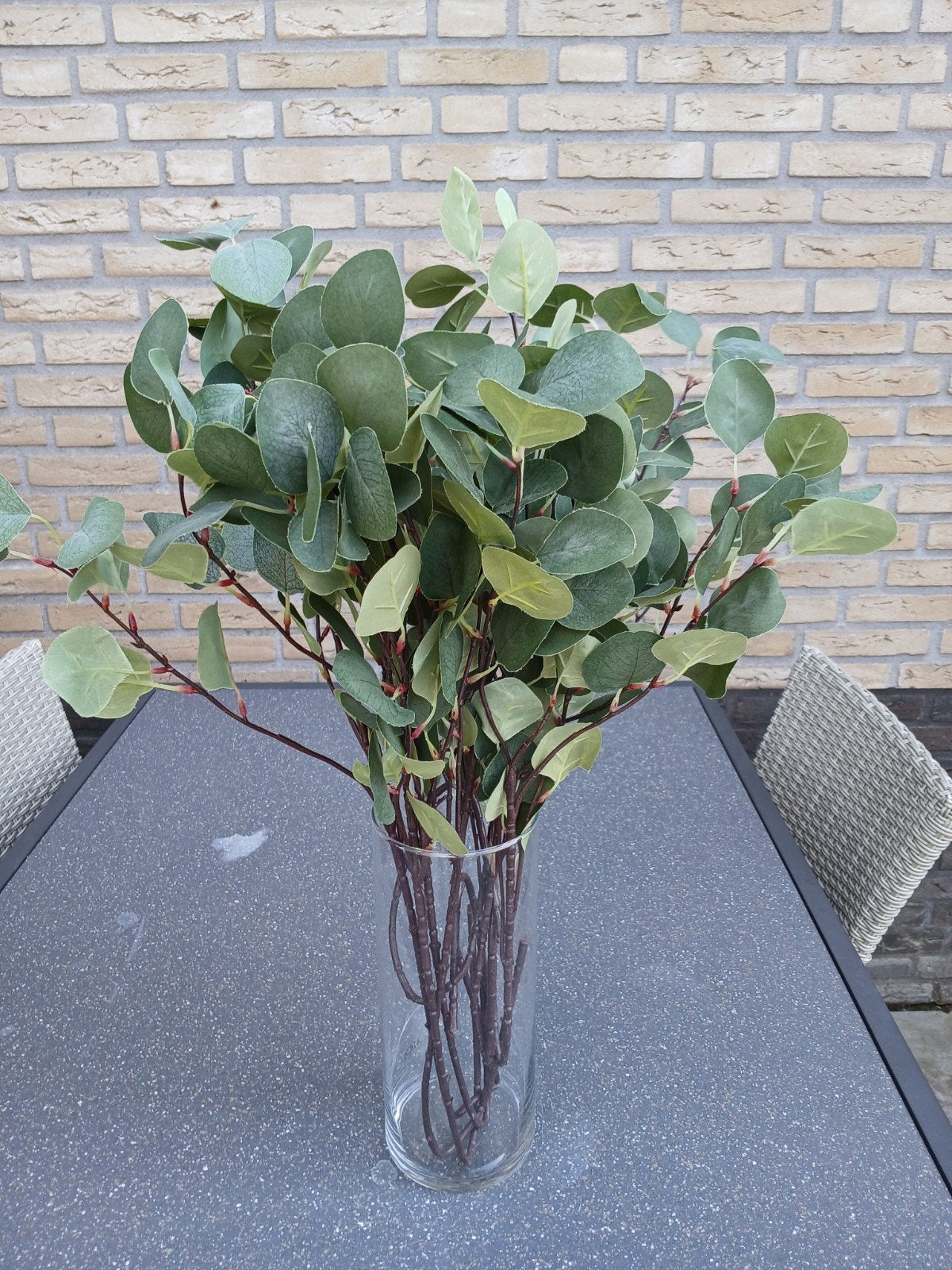 Eucalyptus kunst takken 6 stuks, Ophalen of Verzenden, Gebruikt