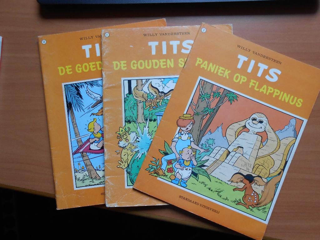 studio Vandersteen Tits nrs. 1, 3 en 13, Gelezen, Ophalen of Verzenden, Studio Vandersteen, Meerdere stripboeken
