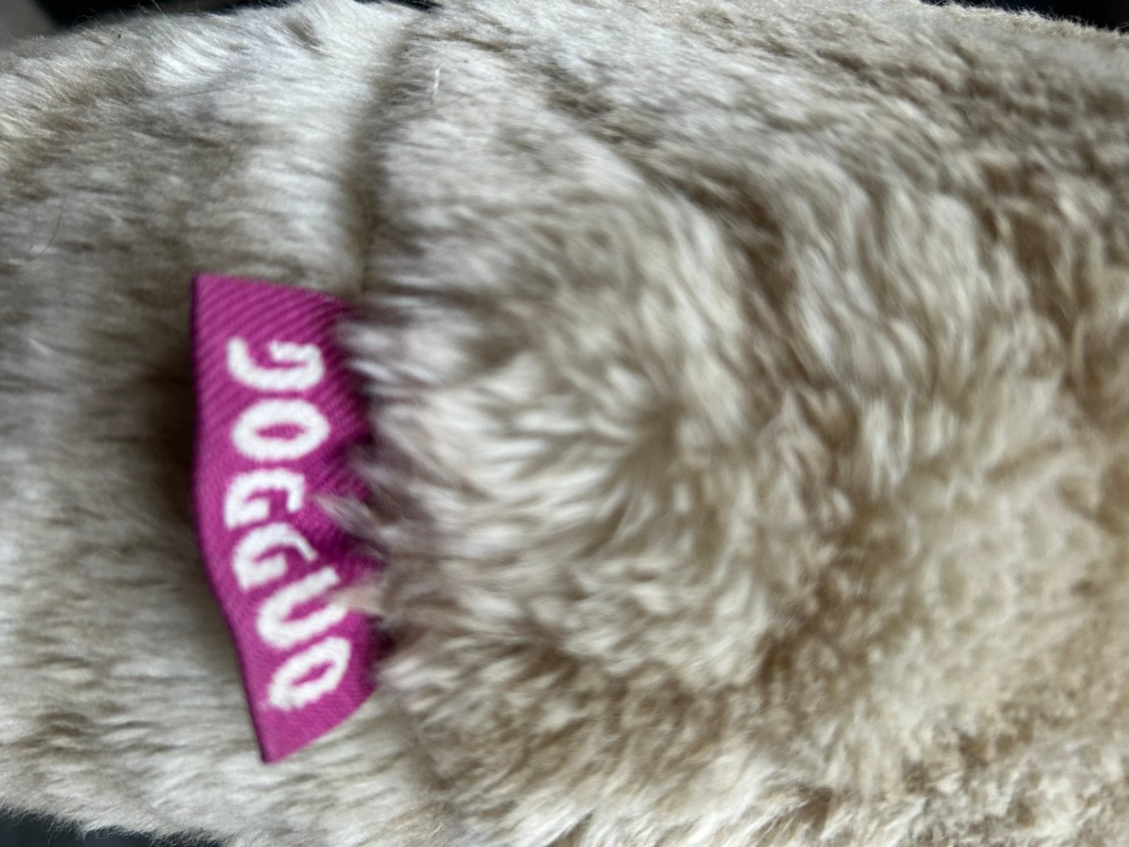 Dogguo mand rond, Ophalen, Gebruikt, Riet