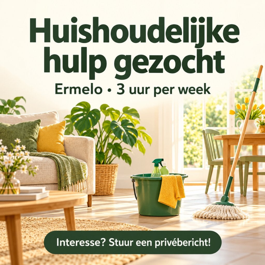 huishoudelijke hulp Ermelo, Ophalen of Verzenden
