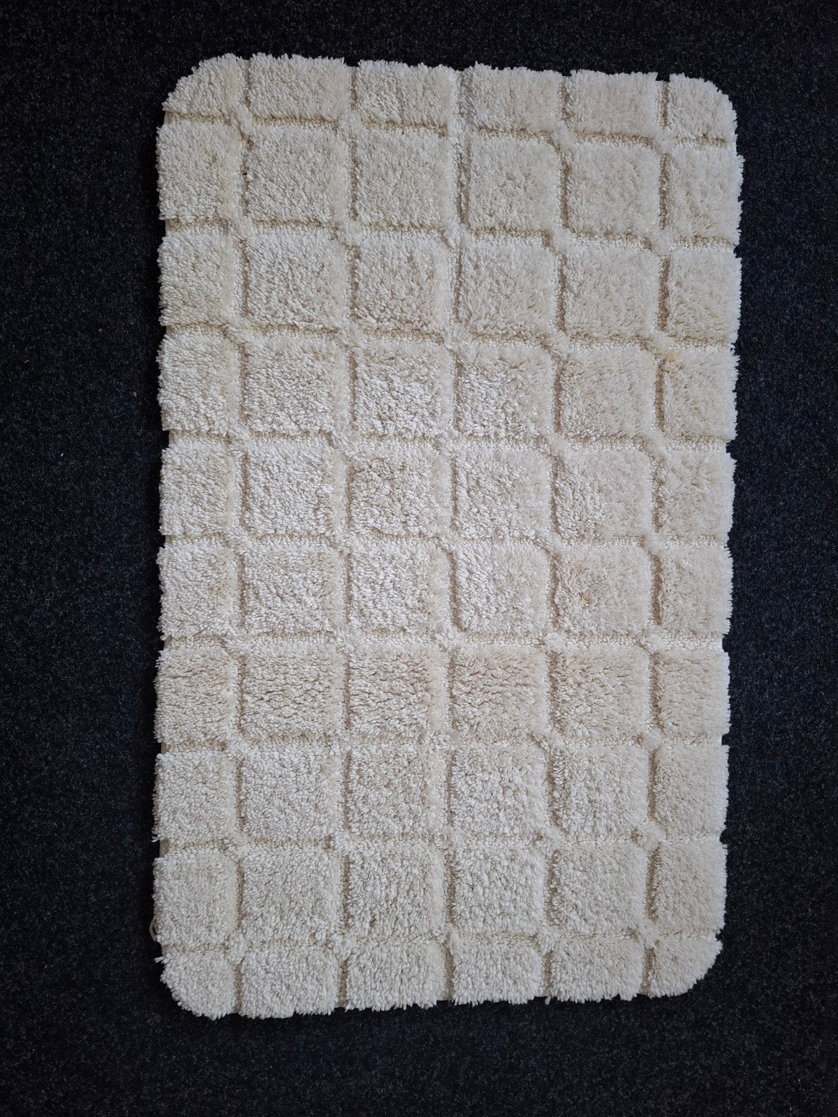 Badmat, Ophalen of Verzenden, Gebruikt, Wit, Badmat