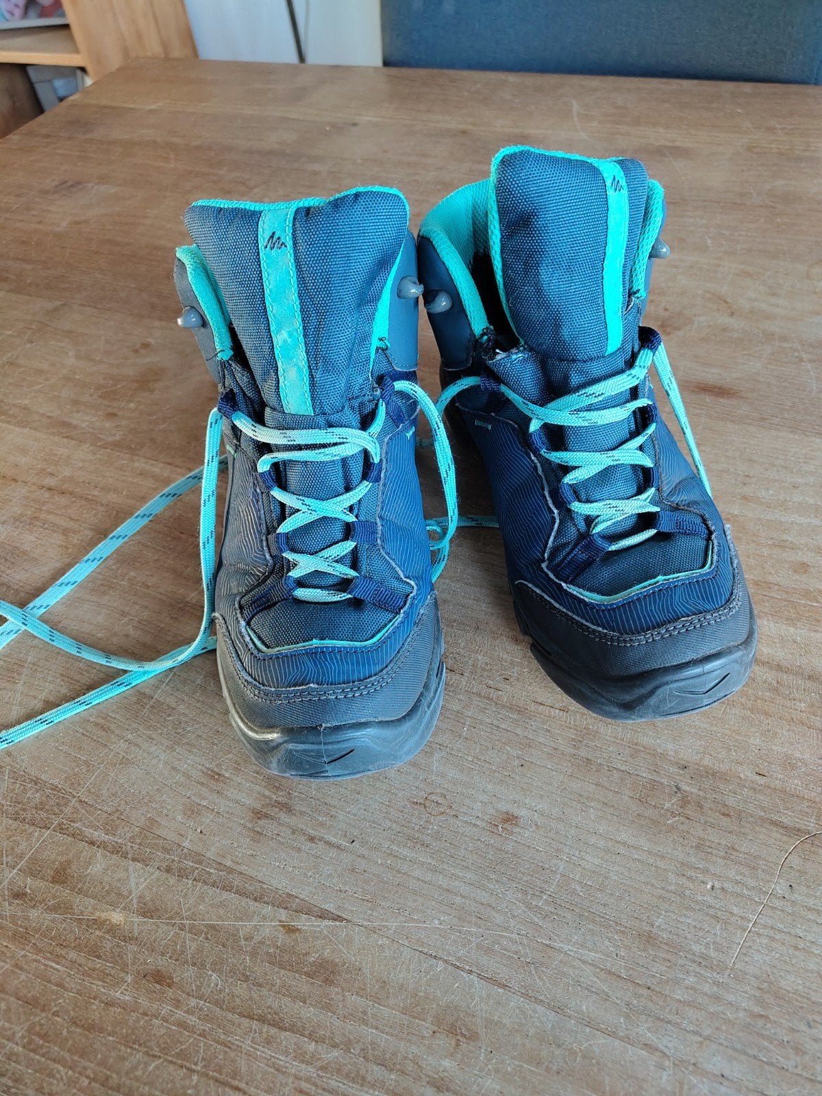 Quechua Wandelschoenen Maat 36 - Blauw/Turquoise, Ophalen of Verzenden