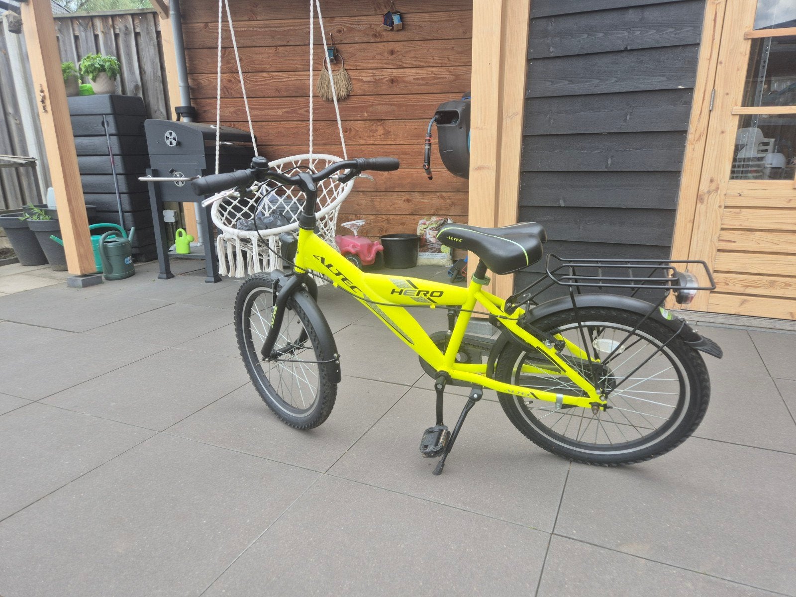 Altec Hero Kinderfiets 20 inch - Neon Geel, Ophalen, Zo goed als nieuw