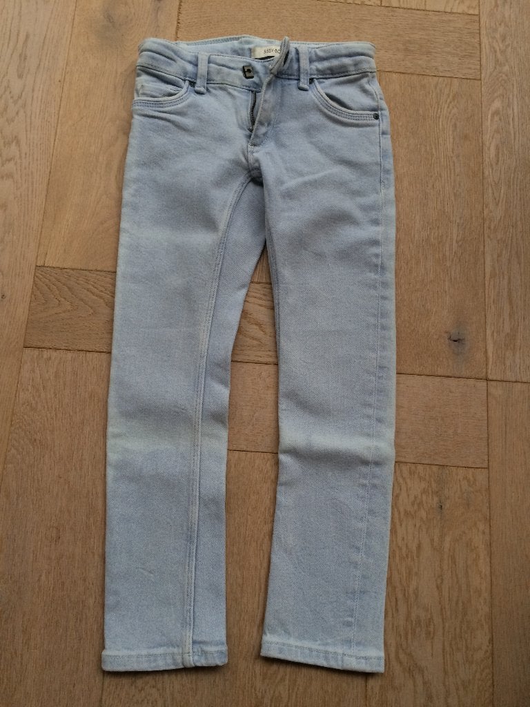 NIEUWE lichte skinny fit spijkerbroek/jeans Sissy-boy mt 116, Broek, Sissy Boy, Meisje, Nieuw