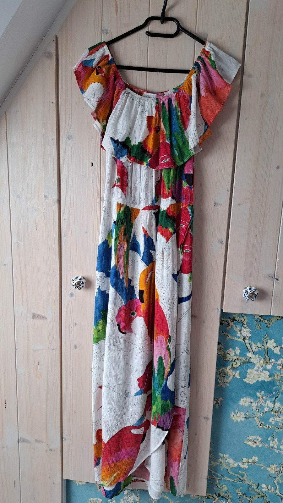 Desigual Maxi Jurk XL - Kleurrijk en NIEUW, Overige kleuren, Maat 46/48 (XL) of groter, Ophalen of Verzenden, Zo goed als nieuw