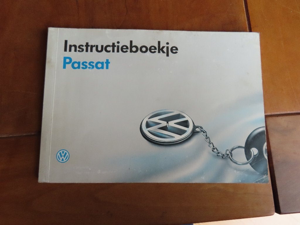 Instructieboek Volkswagen Passat +Variant +G60 +VR6 +Syncro, Ophalen of Verzenden
