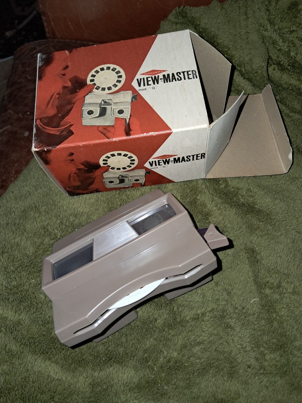 Vintage originele View-Master met gratis kaart in doos, Verzamelen, Ophalen of Verzenden, Gebruikt