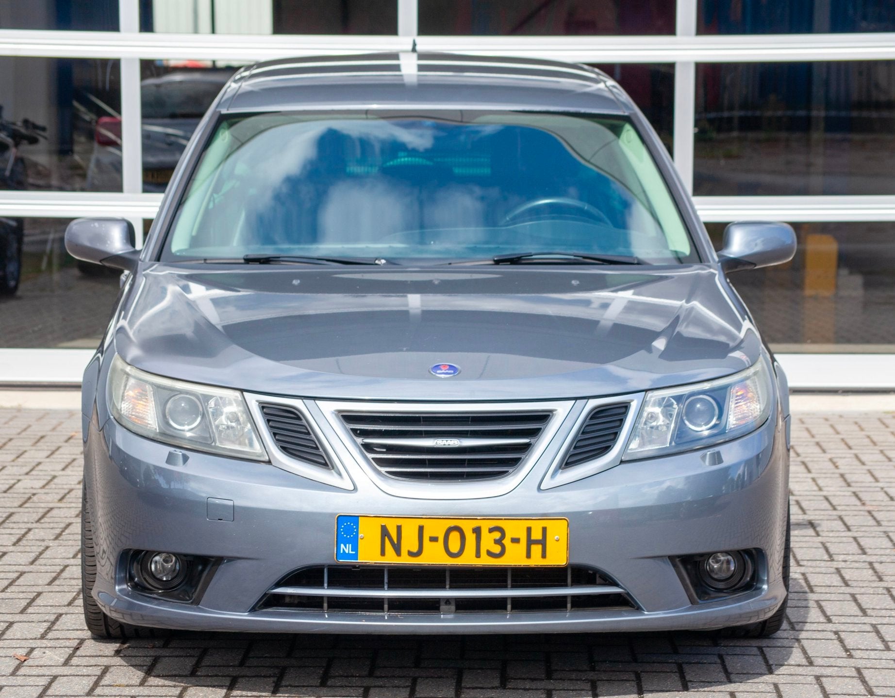 Saab 9-3 Sport Estate 1.8t Vector, Auto's, Gebruikt, Zwart, 4 cilinders, 150 pk