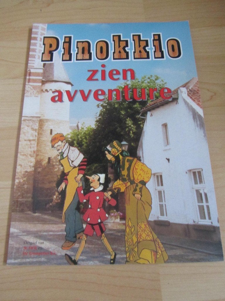 Pinokkio zien avventure; Limburgs dialect, Ophalen of Verzenden, Gelezen