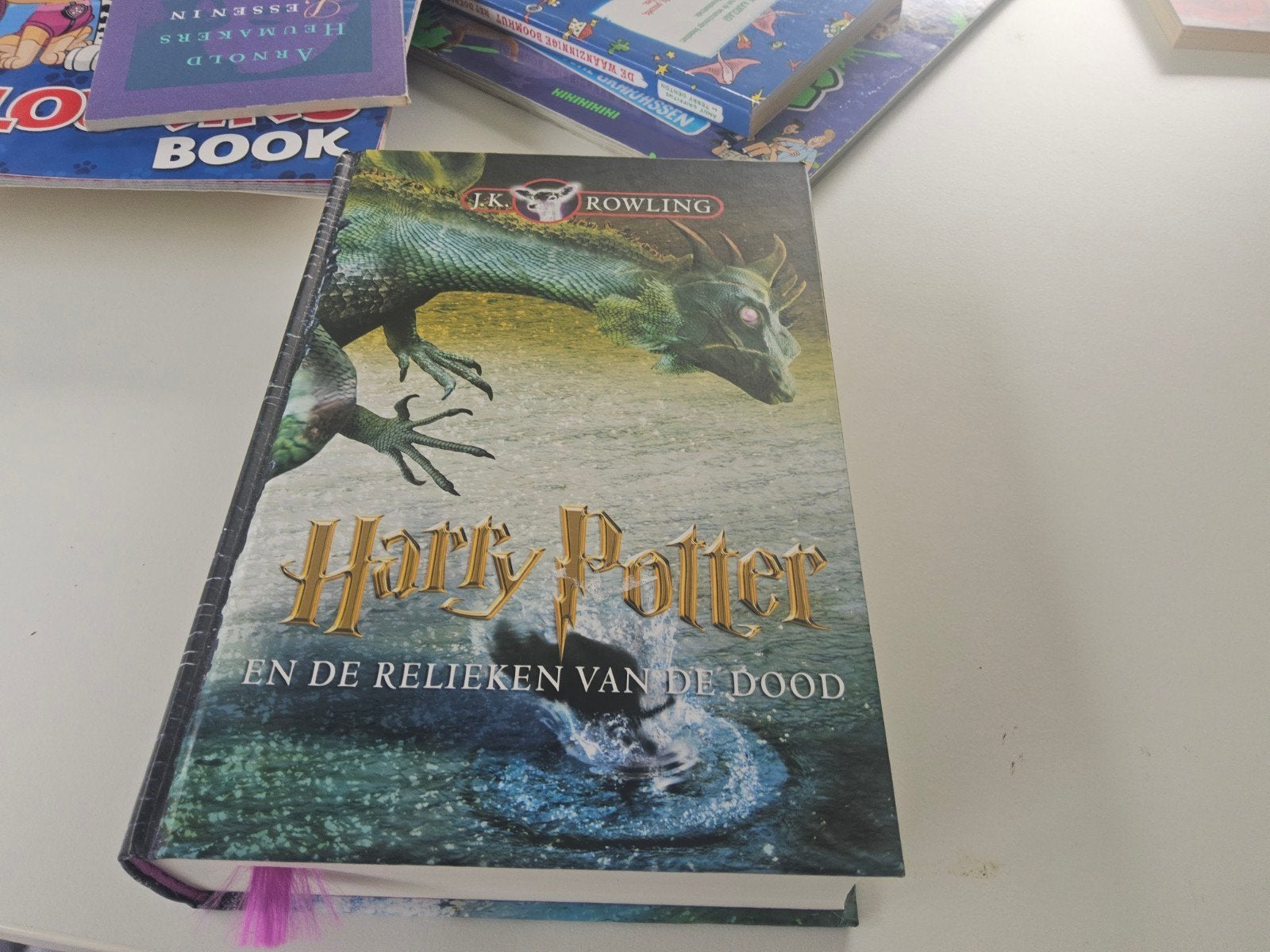 Harry Potter en de Relieken van de Dood - Hardcover, Boeken, Ophalen of Verzenden, Zo goed als nieuw, J.K. Rowling