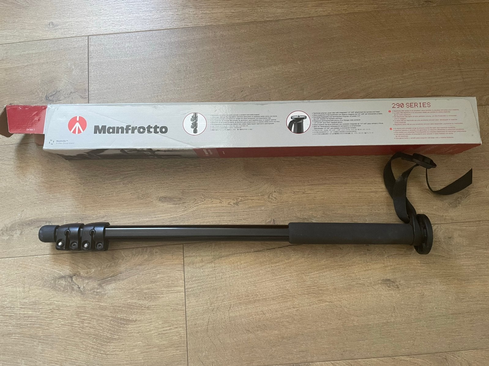 Eenpoot statief (manfrotto), Ophalen of Verzenden, Zo goed als nieuw