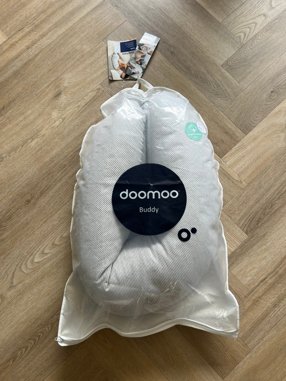 Doomoo Buddy voedingskussen classic light grey, Ophalen, Nieuw