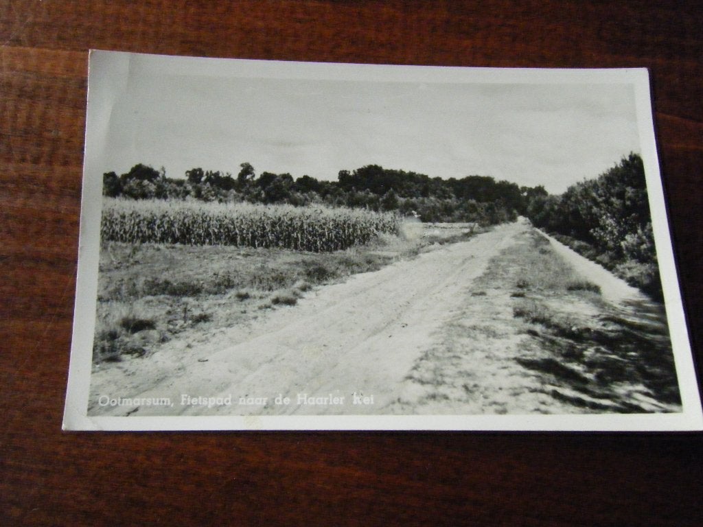 U4 - Ootmarsum - Fietspad - Mooi/Oud, Verzamelen, Ophalen of Verzenden, 1940 tot 1960, Overijssel
