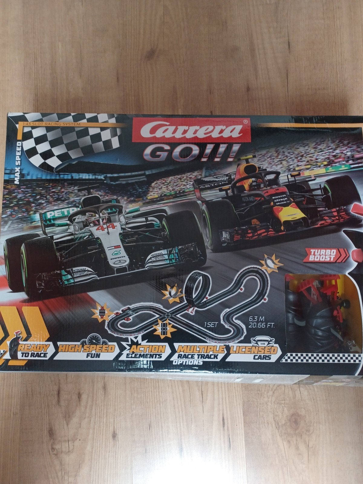 Carrera GO!!! Racebaan Formule 1 - Max Speed, Ophalen