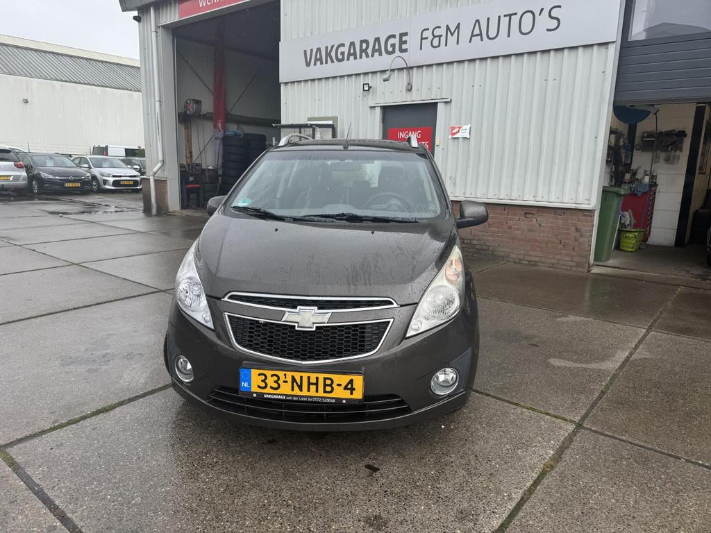 Chevrolet Spark 1.0 16V LS Bi-Fuel, Auto's, Chevrolet, Euro 5, 4 cilinders, Bruin, Origineel Nederlands