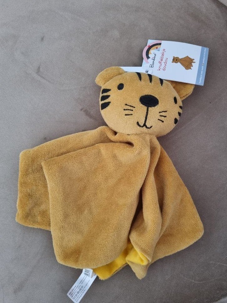 Nieuw knuffeldoekje Bambino Tijger, Ophalen of Verzenden, Nieuw, Overige typen
