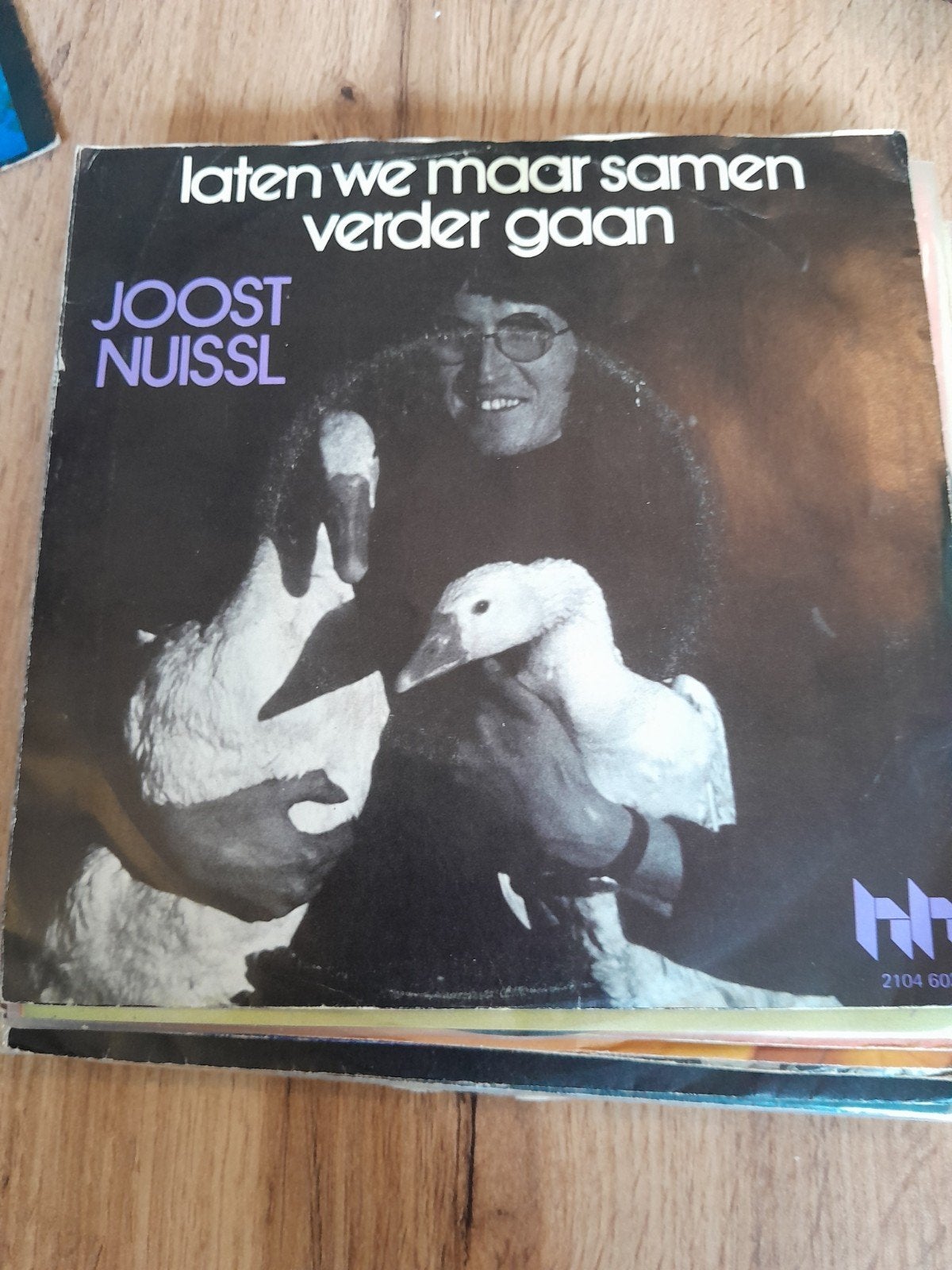Joost nuissl 7inch laten we maar samen verder gaan, Ophalen of Verzenden, Zo goed als nieuw, Overige formaten