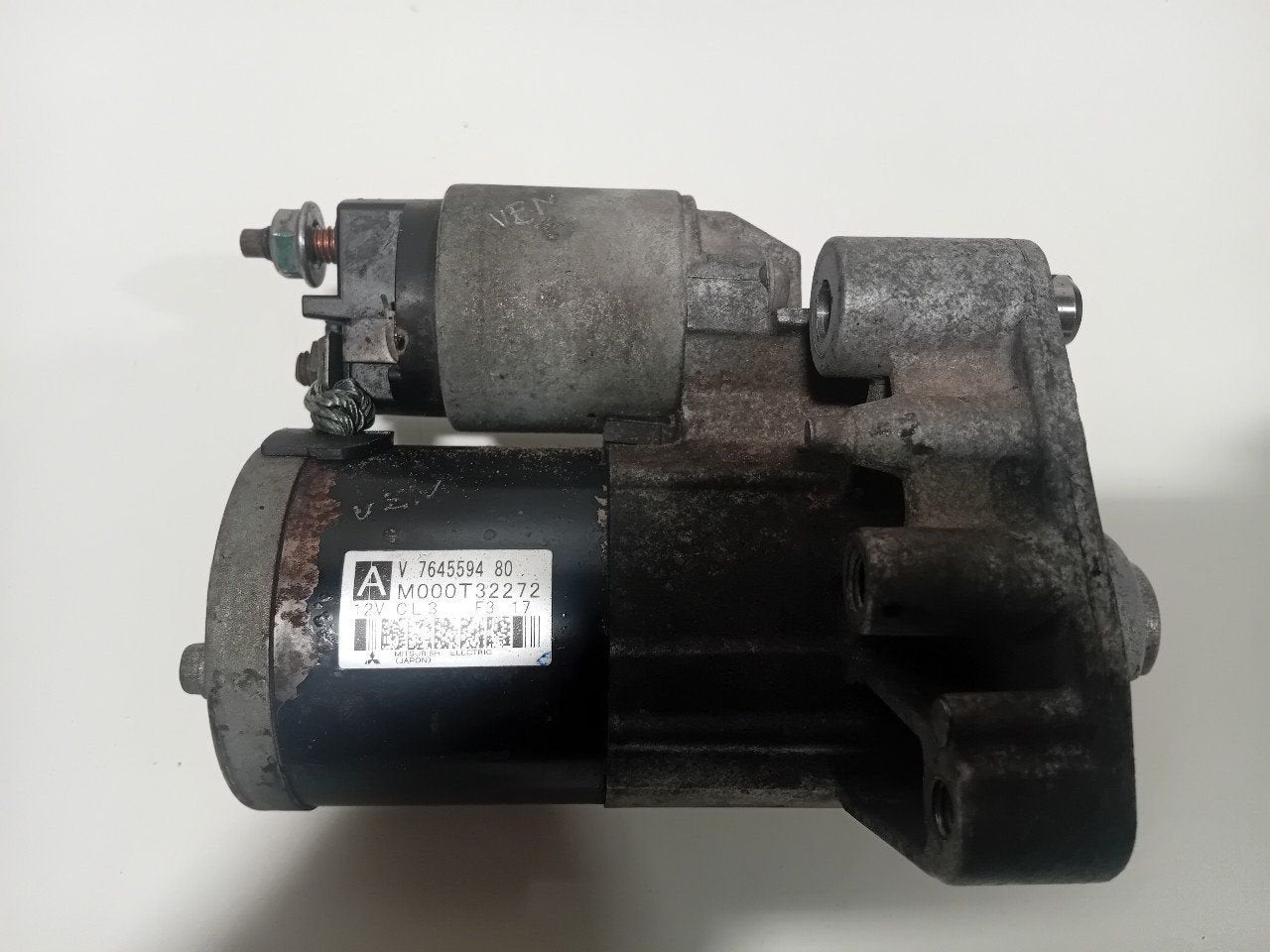 Startmotor Peugeot 308, Onderdelen@venauto.nl, Van der Ven Autorecycling B.V., Gebruikt, Ettenseweg 76, 4706 PB Roosendaal, The Netherlands