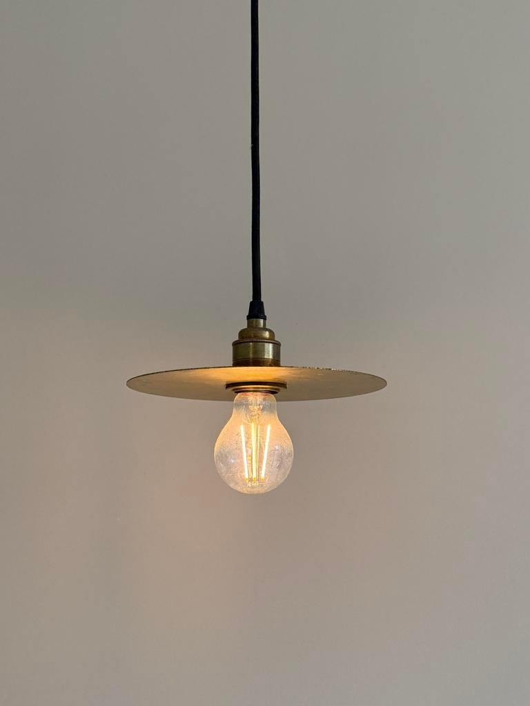 2x Frama Circle Shade replica hanglamp Ø20 koper, Ophalen of Verzenden, Zo goed als nieuw, Overige materialen, Minder dan 50 cm