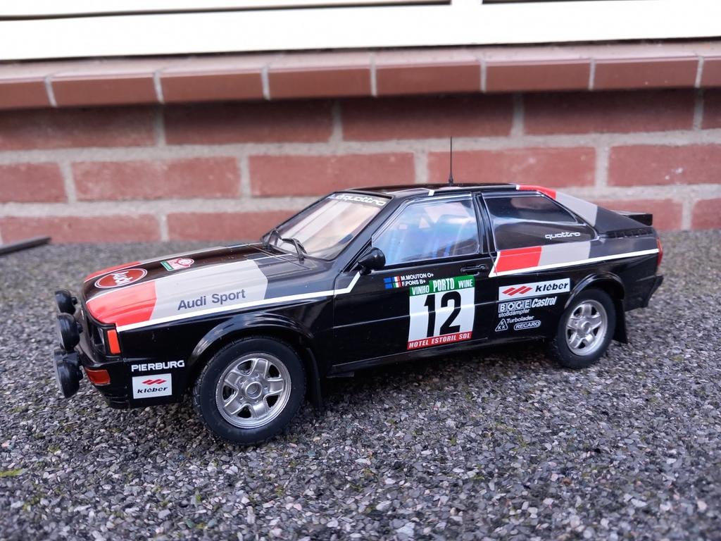 Audi Quattro Rally of Portugal 1991 #12, Hobby en Vrije tijd, Modelauto's | 1:18, Ophalen of Verzenden, Nieuw, Auto, Overige merken