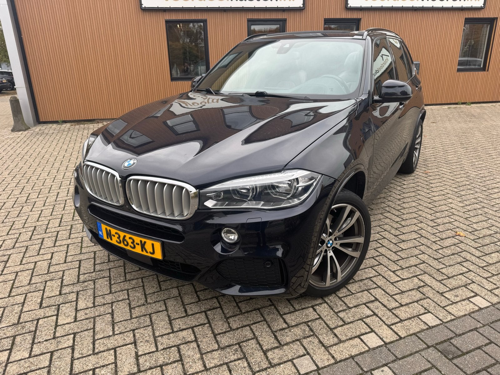 BMW X5 Xdrive40e Iperformance 313pk Aut 2017 Blauw, Achterwielaandrijving, Blauw, Bruin, 147 €/maand