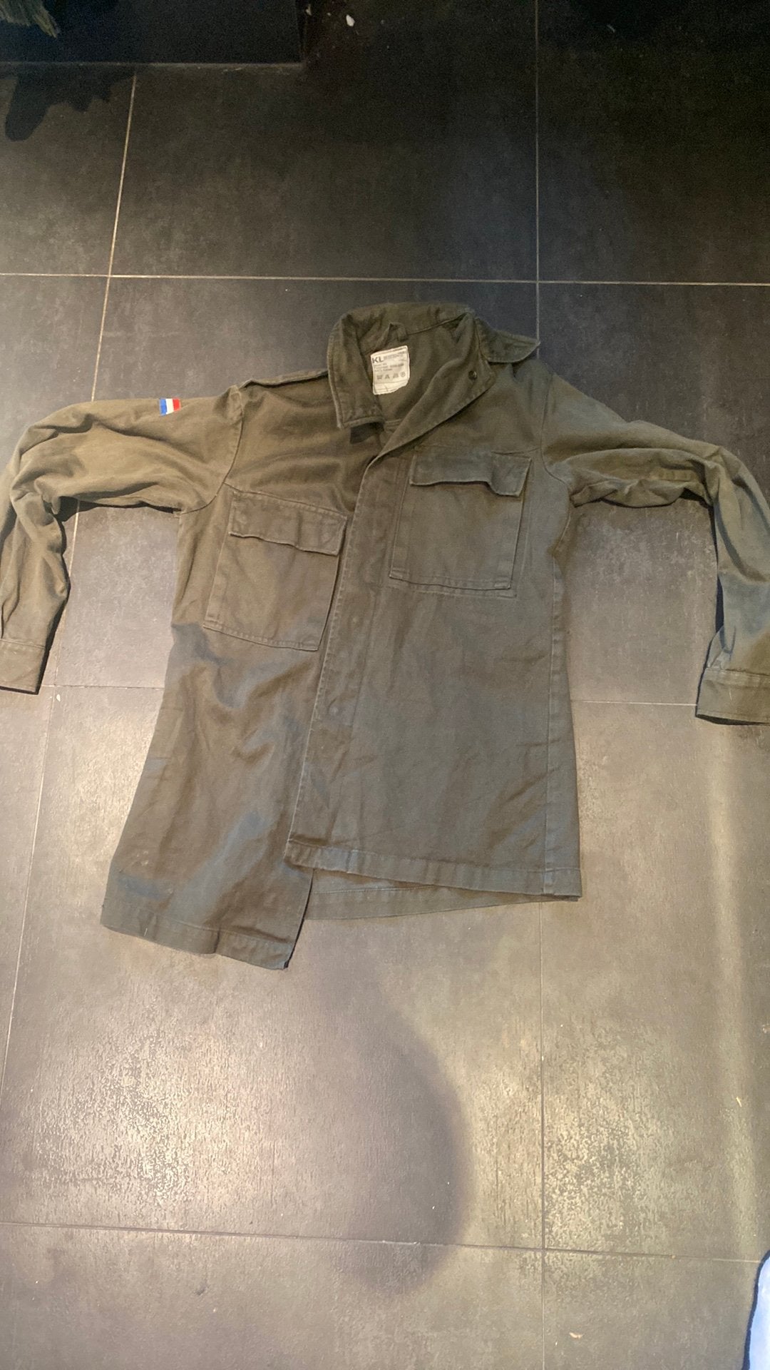 KL jasje, Ophalen of Verzenden, Landmacht, Nederland, Kleding of Schoenen