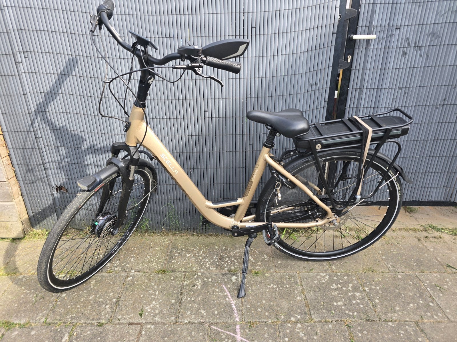 Prachtige Stella Livorno Gold FDST S 522Wh 712KM Nieuwstaat!, Fietsen en Brommers, Ophalen