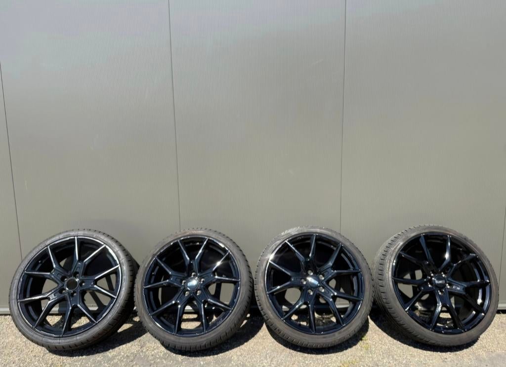 CMS C33 19 inch velgen met Vredestein Quatrac banden, Auto-onderdelen, Banden en Velgen, Gebruikt, Banden en Velgen, All Season