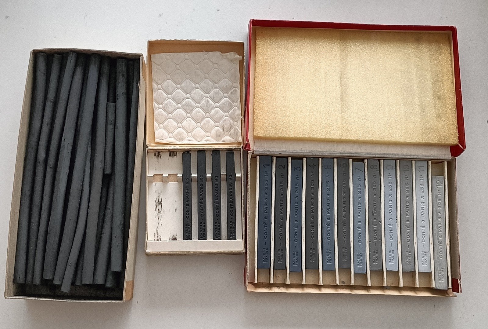 vintage teken krijt uit de eind jaren '50., Ophalen of Verzenden, Nieuw