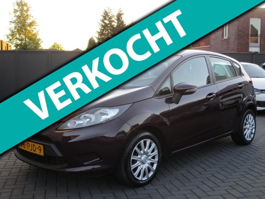 Ford Fiesta 1.4 Trend LPG 3 Airco 5 deurs !, Auto's, Ford, Voorwielaandrijving, Euro 5, Stof, Gebruikt