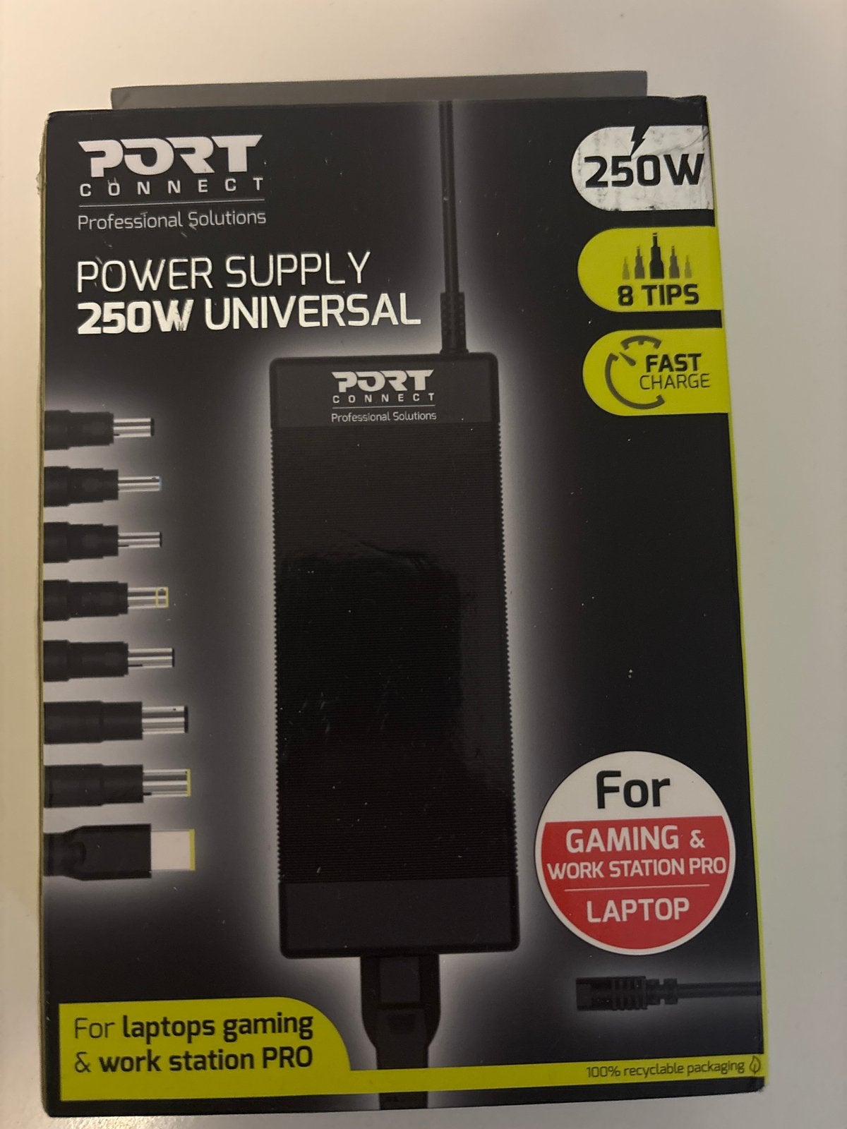 NEW! Universele Laptop lader 250W - Gaming & Workstation Pro, Ophalen of Verzenden, Nieuw