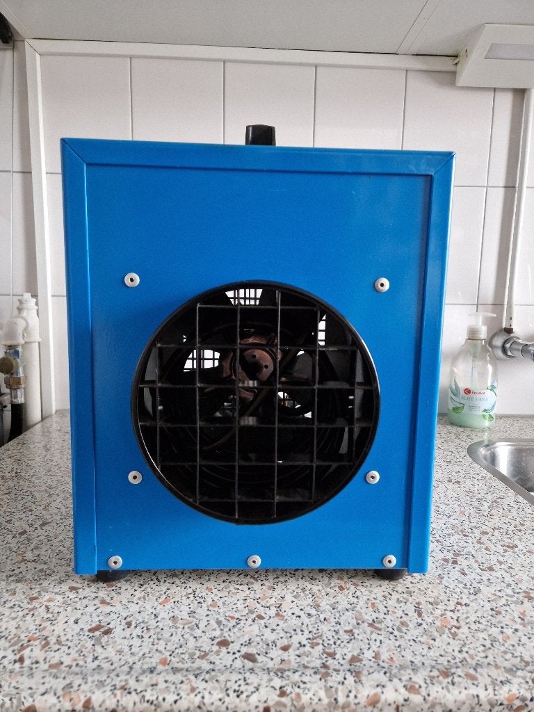 Andrews bouwkachel/portable heating, Ophalen, Gebruikt, Minder dan 30 cm, Cv-ketel of Combi-ketel