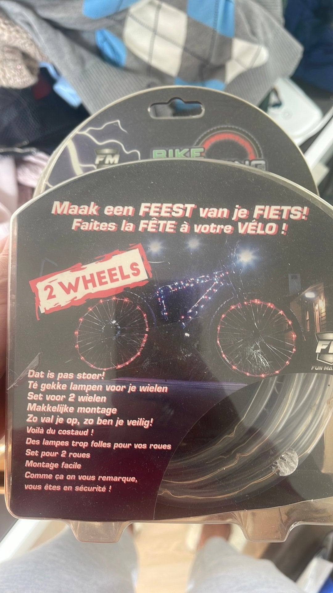 Bike lightning verlichting, Fietsen en Brommers, Fietsaccessoires | Fietsverlichting, Ophalen of Verzenden, Zo goed als nieuw