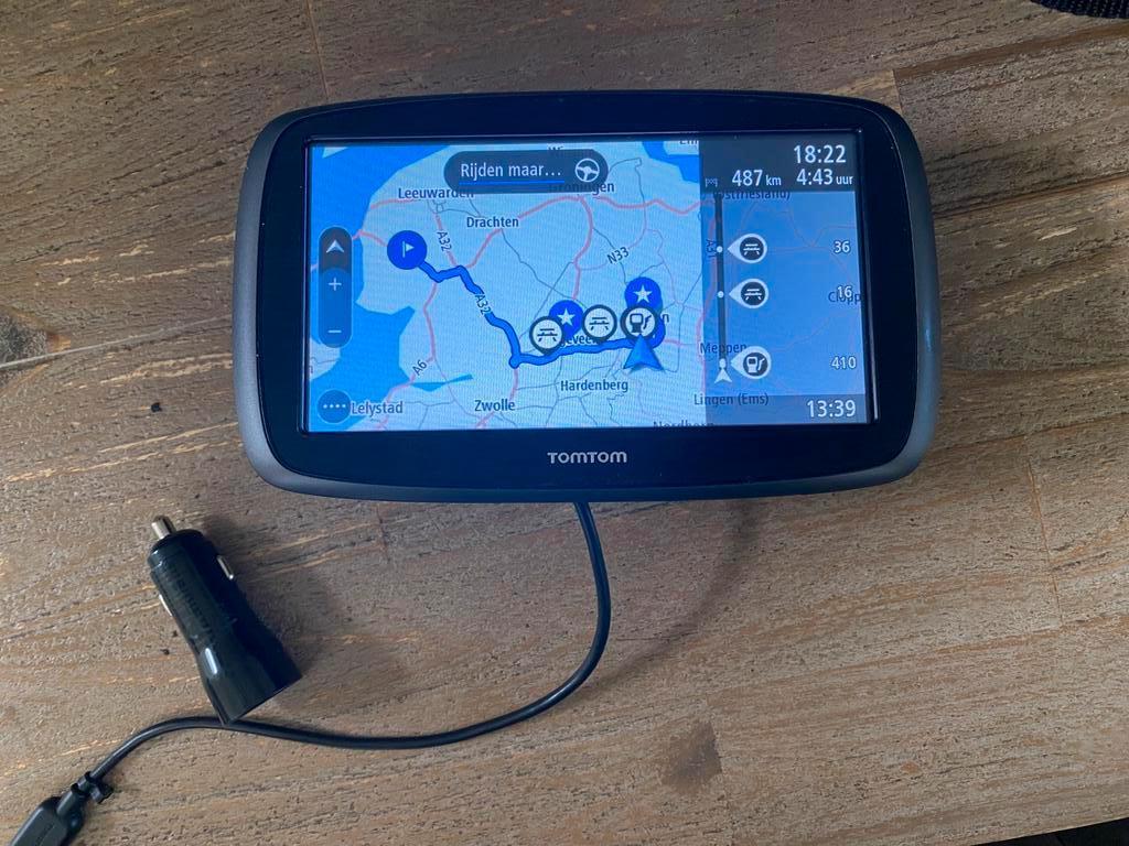 Zeer grote Tomtom start 60 noord europa, Ophalen of Verzenden, Zo goed als nieuw