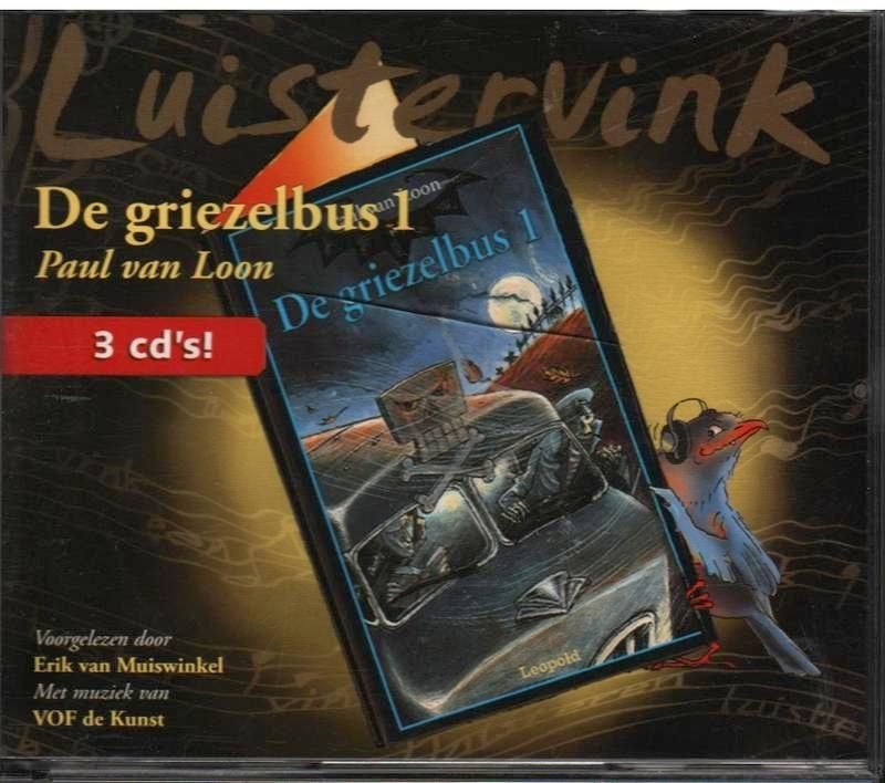 Luistervink # Paul van Loon - Griezelbus  - foto's, 3 tot 5 jaar, Luisterboek, Ophalen of Verzenden, Zo goed als nieuw