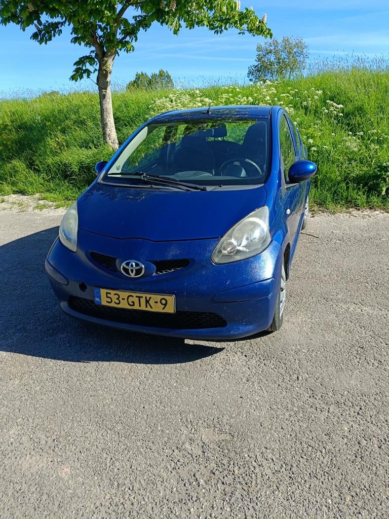 Toyota Aygo 1.0 12V Vvt-i 3DRS MMT 2008 Blauw km stand 96820, Auto's, 68 pk, Origineel Nederlands, Aygo, 998 cc