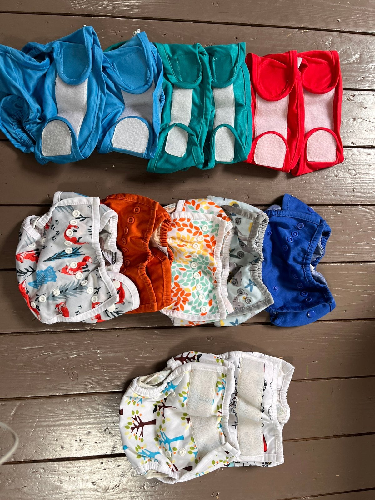 Compleet pakket wasbare luiers Little Lamb maat 1, Kinderen en Baby's, Ophalen of Verzenden, Gebruikt, Overige typen, Overige merken